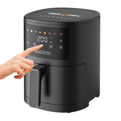 قلاية هوائية بلاك اند ديكر، 1500 واط، 3.5 لتر، 8 برامج، AF3500-B5 - اسود product image 3