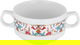 One More Porcelain Soup Set with Stand, 16 Pieces, Decorated - White Gold product image 5