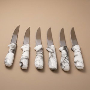 Al Saif Gallery Steel Knife Set, 6 Pieces - White product image