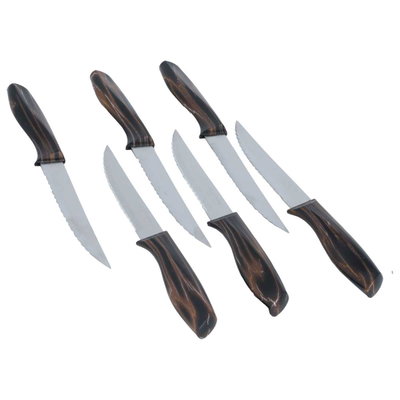 طقم سكاكين استيل السيف غاليري، 5 بوصة، 6 قطع - اسود product image 3