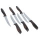 طقم سكاكين استيل السيف غاليري، 5 بوصة، 6 قطع - اسود product image 3