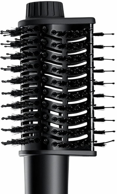 Cherry & Berry Hair Styling Brush Device, Triangular Volume Brush, CB-H03 - Black product image 1