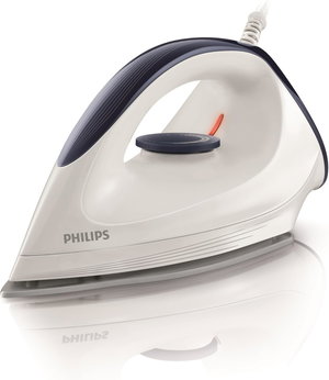 Philips GC160/07 Dry Iron, 1200W, Dynaglide Soleplate - White product image