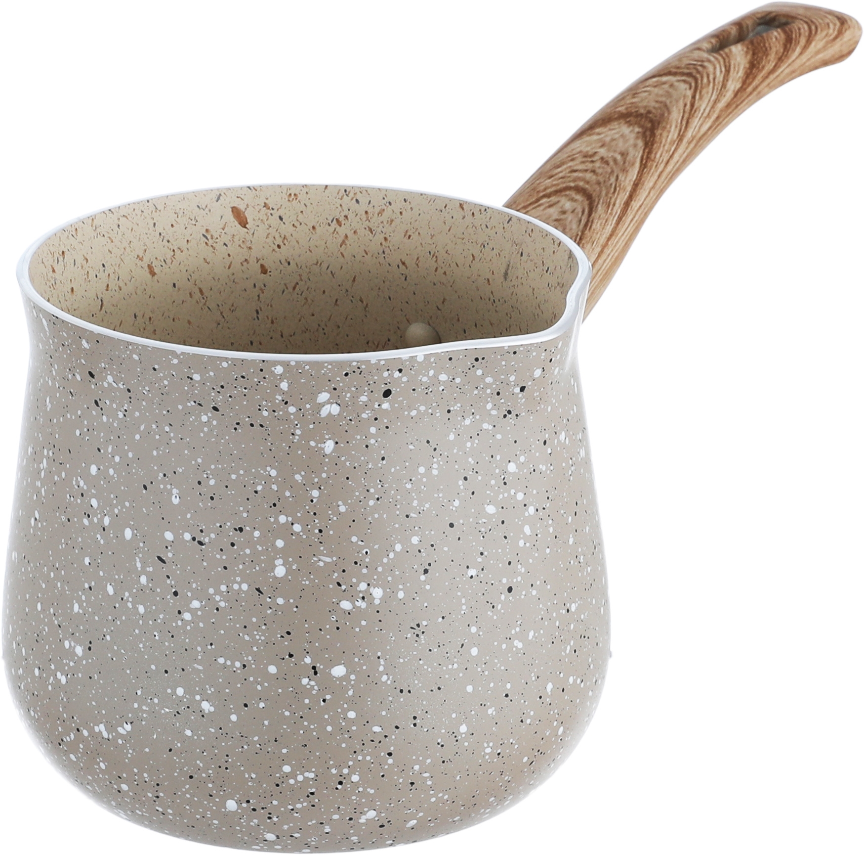Rocky Beige Granite Pot, 9.5 cm - Beige product image 2