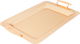 Al Saif Gallery steel tray set, 3 pieces, rectangular, engraved - gold product image 2