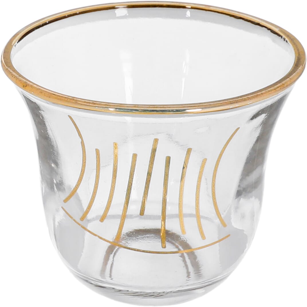 طقم تقديم شاي و قهوة زجاج السيف غاليري، 50 قطعة - شفاف product image 4