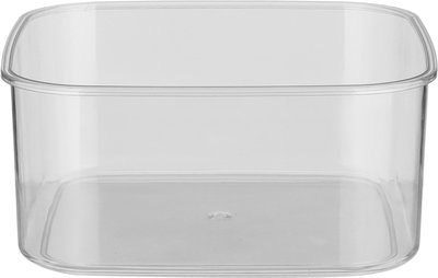 Al Saif Gallery Plastic Lid Box Set, 3 Pieces - Clear White product image 4