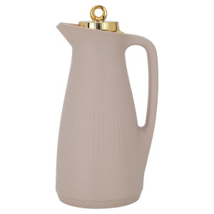 ترمس منال تايملس، 1 لتر، حافظة داخلية زجاج - بني فاتح product image 2
