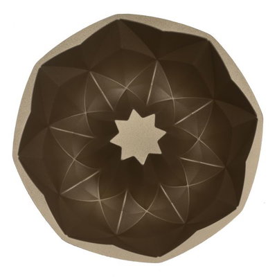 قالب كيك ألمنيوم روكي، 23x23x10 سم - ذهبي غامق product image 3