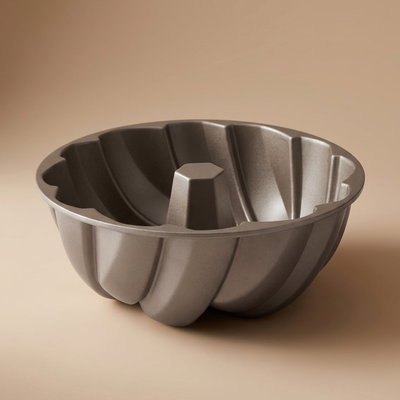 MARISSA LOUNINA Granite Bundt Cake Mold, 24x24x9.8 cm - Gold product image 1