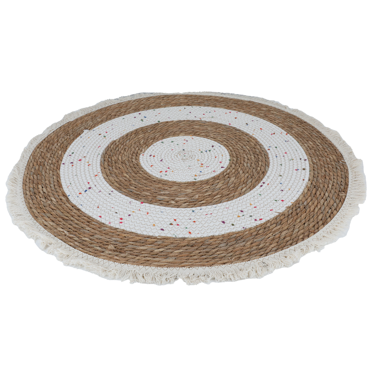 Al Saif Gallery wicker tablecloth, circular - brown product image 1