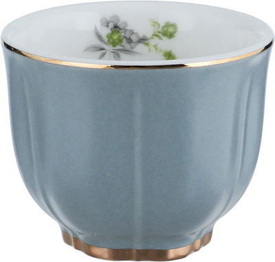 Al Saif Gallery Porcelain Coffee Cup Set, 12 Pieces - Light Grey product image 2