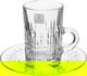 طقم فناجين قهوة وبيالات شاي زجاج السيف غاليري، 18 قطعة - شفاف product image 2