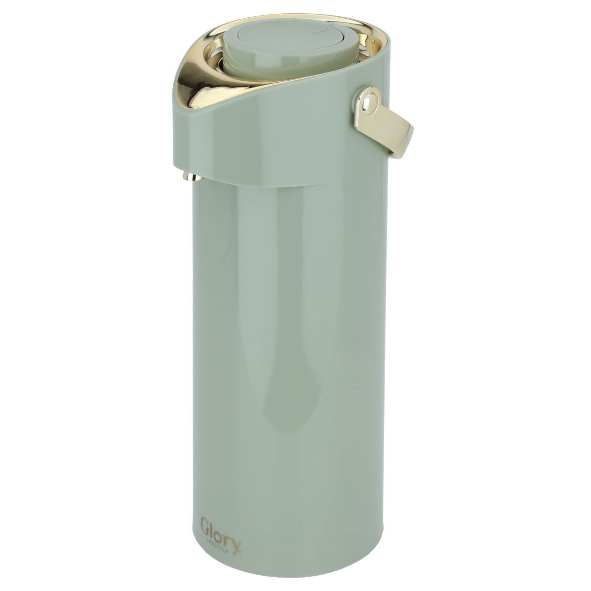 Glory Hospitality Thermos, 1.9 liters, glass inner container, plastic outer shell - green product image 2
