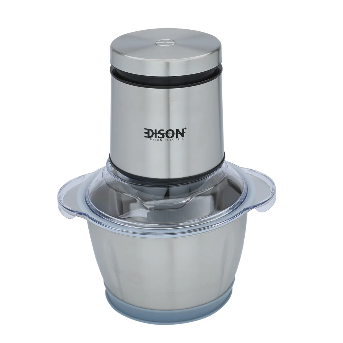 Edison Electric Vegetable Slicer, 1.2 Liter, 400 Watt, Single Speed, 6 Blades - Silver product image 3