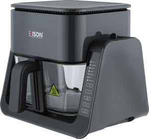 قلاية هوائية وشواية إديسون، 1500 واط، 4 لتر، شاشة ديجيتال، 7 برامج، AF538T - رمادي غامق اسود product image 2