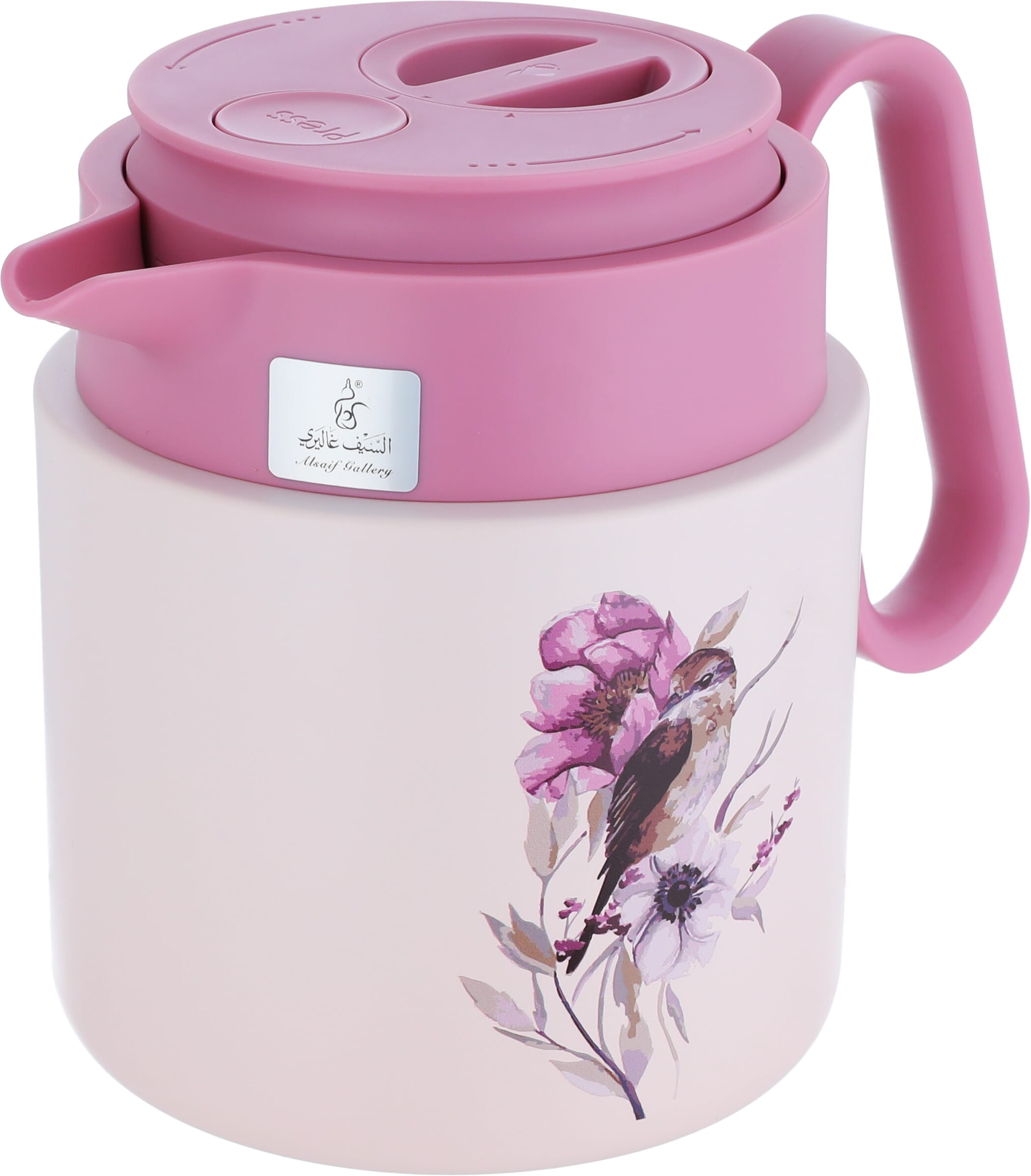 Timeless Rania Thermos, 1.2 liters, steel inner case, steel outer case - pink product image 4