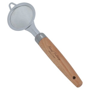 Al Saif Gallery wooden hand strainer, 23 x 6 cm - silver product image 2