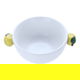 Al Saif Gallery porcelain serving bowl - white product image 2