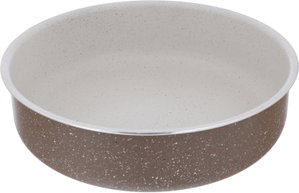 صينية فرن جرانيت روكي، 24 سم، دائري - بني product image 2