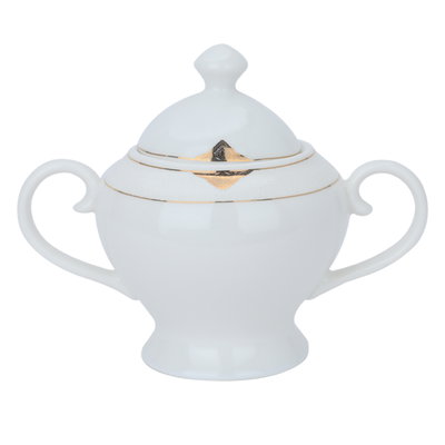 طقم سفرة بورسلان السيف غاليري، 77 قطعة - أبيض product image 6