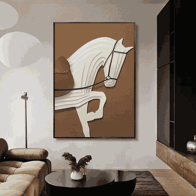 لوحة جدارية كانفس طباعة، 140×90 سم، اطار اسود - متعدد الالوان product image 3