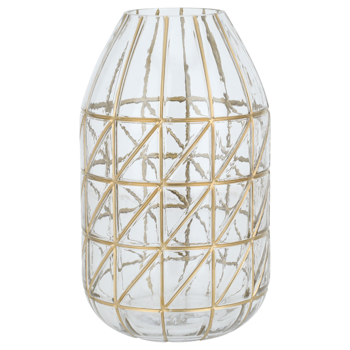 مزهرية زجاج السيف غاليري، 25.5×8×14.5×9 سم - شفاف product image 1