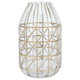 Al Saif Gallery Glass Vase, 25.5 x 8 x 14.5 x 9 cm - Clear product image 1