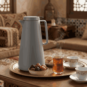 Timeless Thermos, 1 Liter, Squeeze - Grey product image 2