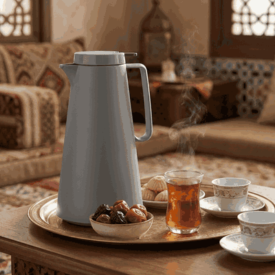 Timeless Thermos, 1 Liter, Squeeze - Grey product image 2