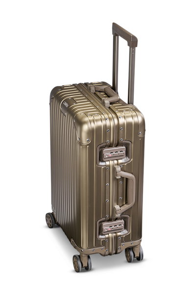 شنطة سفر الومنيوم ليمرا، 20 بوصة، 4 عجلات، RM-603 - ذهبي product image 4