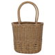سلة خوص السيف غاليري، 27x27x24 سم - بني product image 1