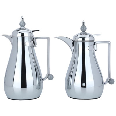 Thermos set with tofreyaAl Saif Gallery, 3 pieces - silver grey product image 3