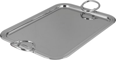 طوفرية تقديم استيل الجهوري، 36x26 سم - كروم product image 2