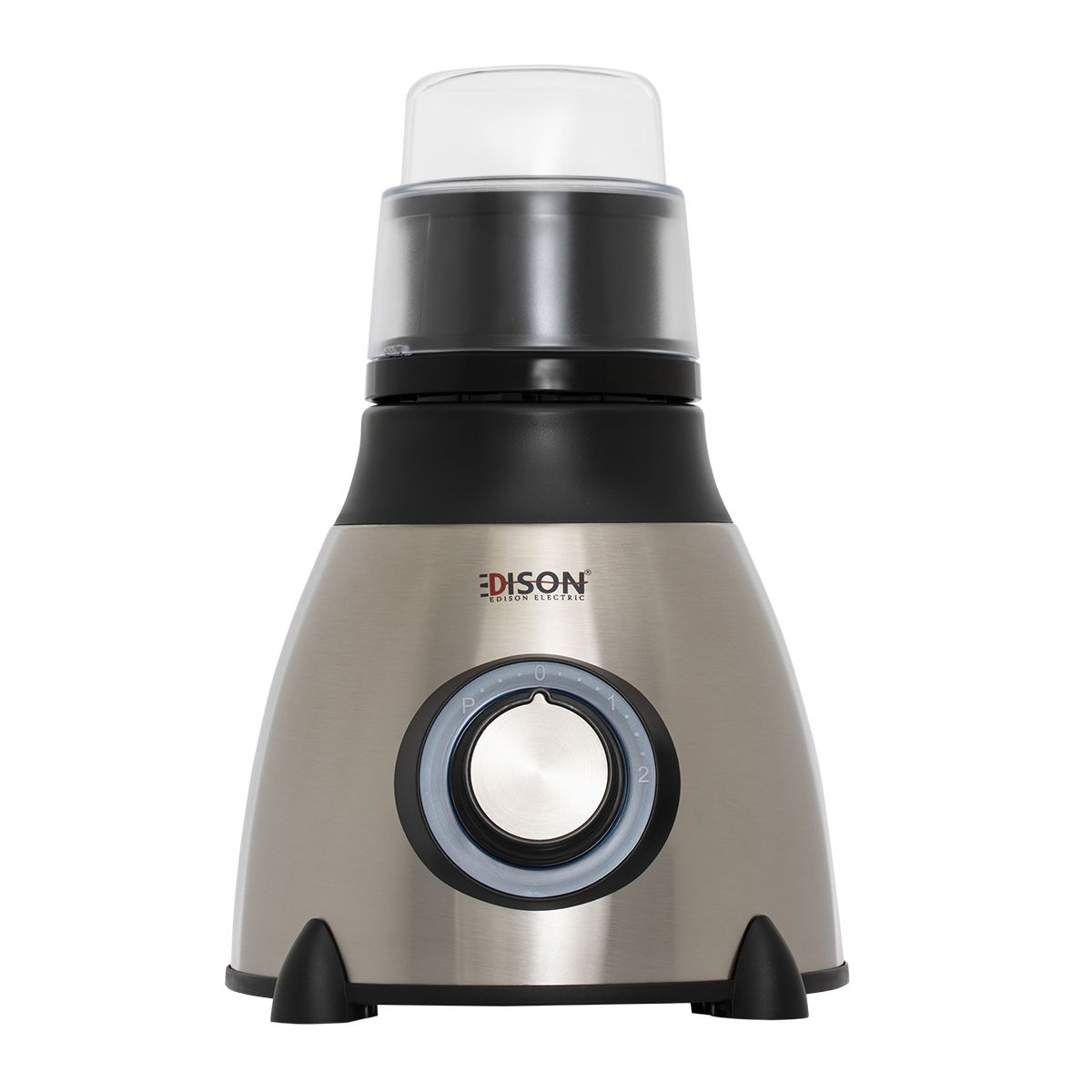 خلاط كهربائي إديسون تيربو، 1.5 لتر، 550 واط - فضي اسود product image 5