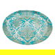 Al Saif Gallery Glass Serving Plate, 32X32X2.5 Cm - Turquoise product image 2