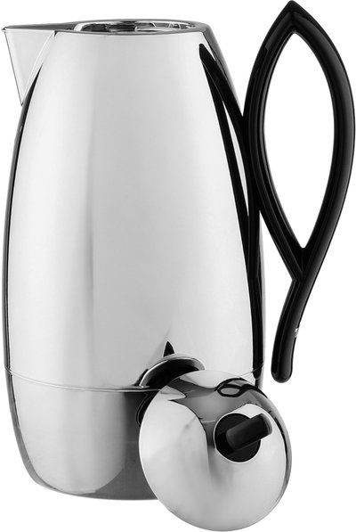 Al Saif Gallery Al Ola Thermos Set, 21 Pieces, with Tray, Tea & Coffee Cups - Silver Black product image 9