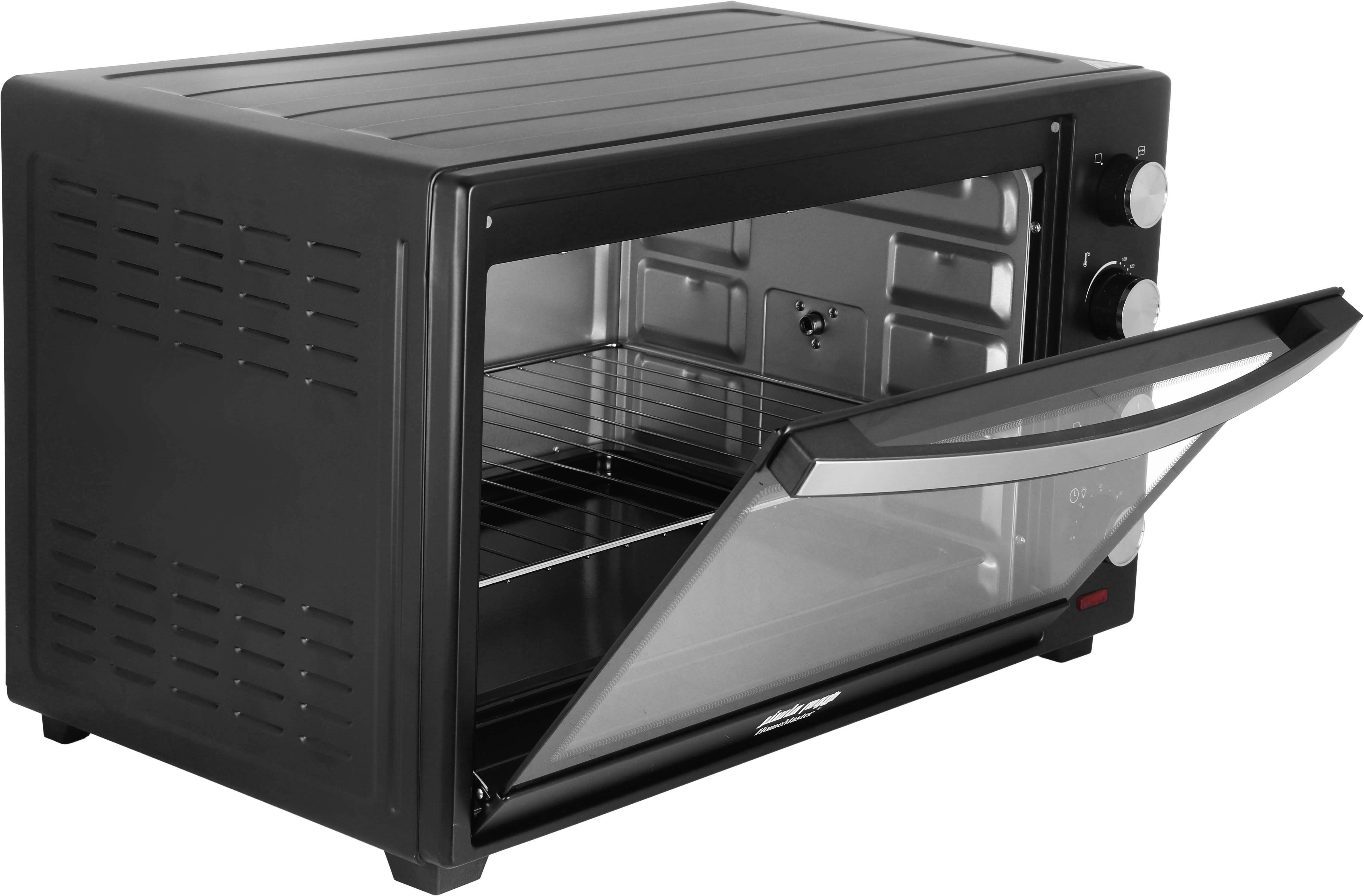 فرن مع شواية هوم ماستر، 80 لتر، 2800 واط - اسود product image 2