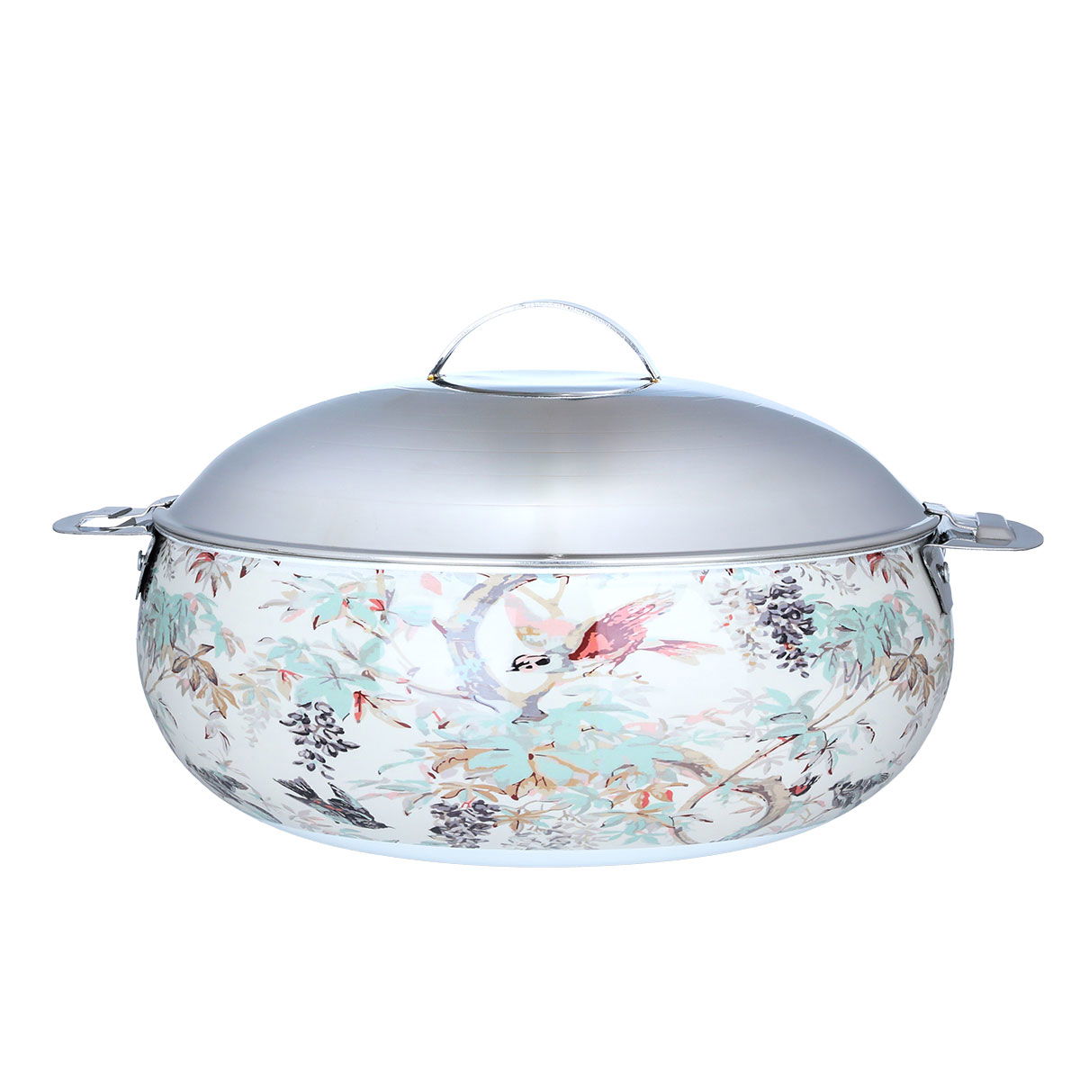 Al Saif Gallery Steel Food Container, 3 Liter, 24 Cm - Silver product image