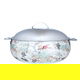 حافظة طعام استيل السيف غاليري، 3 لتر، 24 سم - فضي product image 1