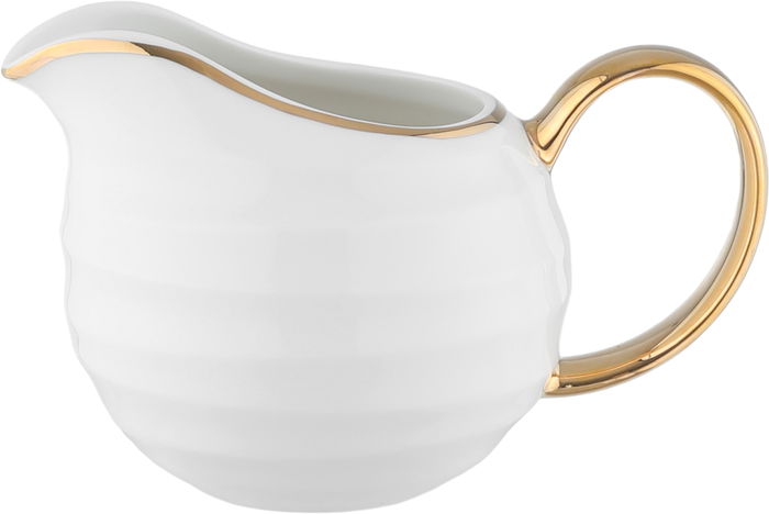 AlSaif Gallery Porcelain Dinner Set, 60 Pieces - White Gold product image 5
