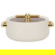 حافظة طعام دائرية بغطاء استيل السيف غاليري، 150 مللي - بيج product image 2