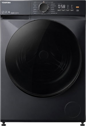 Toshiba TW-T21BU115UWBB(MG) Front Load Washer, 10.5 kg, Inverter, GreatWaves, Steam, Aroma+ - Silver product image