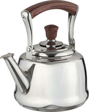 إبريق شاي استيل السيف غاليري، يد خشبي 1.5 لتر- فضي product image 2