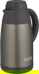 Shaha Thermos, Stainless Steel Inner Container, 0.8 Liter, Self-Service, Push-Button - Dark Gray product image 3