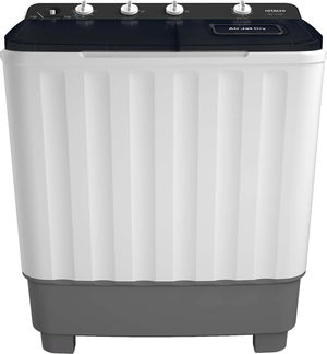 Hitachi LTT12JWTMRG Top Loading Washing Machine, 12 kg, Twin Tub - White product image