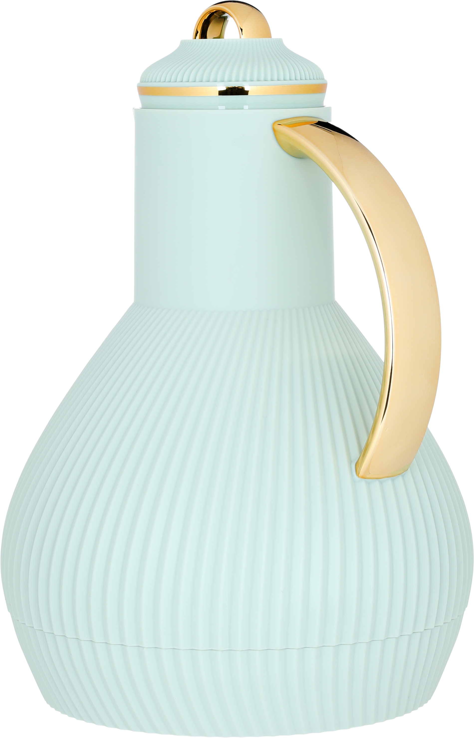 Al Saif Gallery Alia thermos, 1 liter, thermal glass inner container, plastic outer shell - light green product image 3