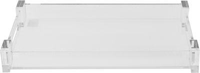 طوفرية تقديم أكريليك السيف غاليري، 39×23×4 سم - شفاف product image 1