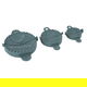 قطاعة عجين بلاستيك السيف غاليري، 3 قطع - اخضر product image 1