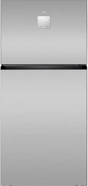 TCL P787TMS No-Frost Refrigerator, 606 Liters, 21.5 Cubic Feet, Top Freezer, Digital Display, Inverter - Silver product image